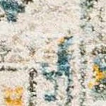 teal, medium gray, taupe, off white, light gray, olive, mustard