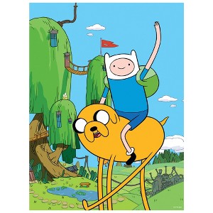 Adventure Time Best Bros 500 Piece Jigsaw Puzzle 16" x 21.5" - 1 of 4