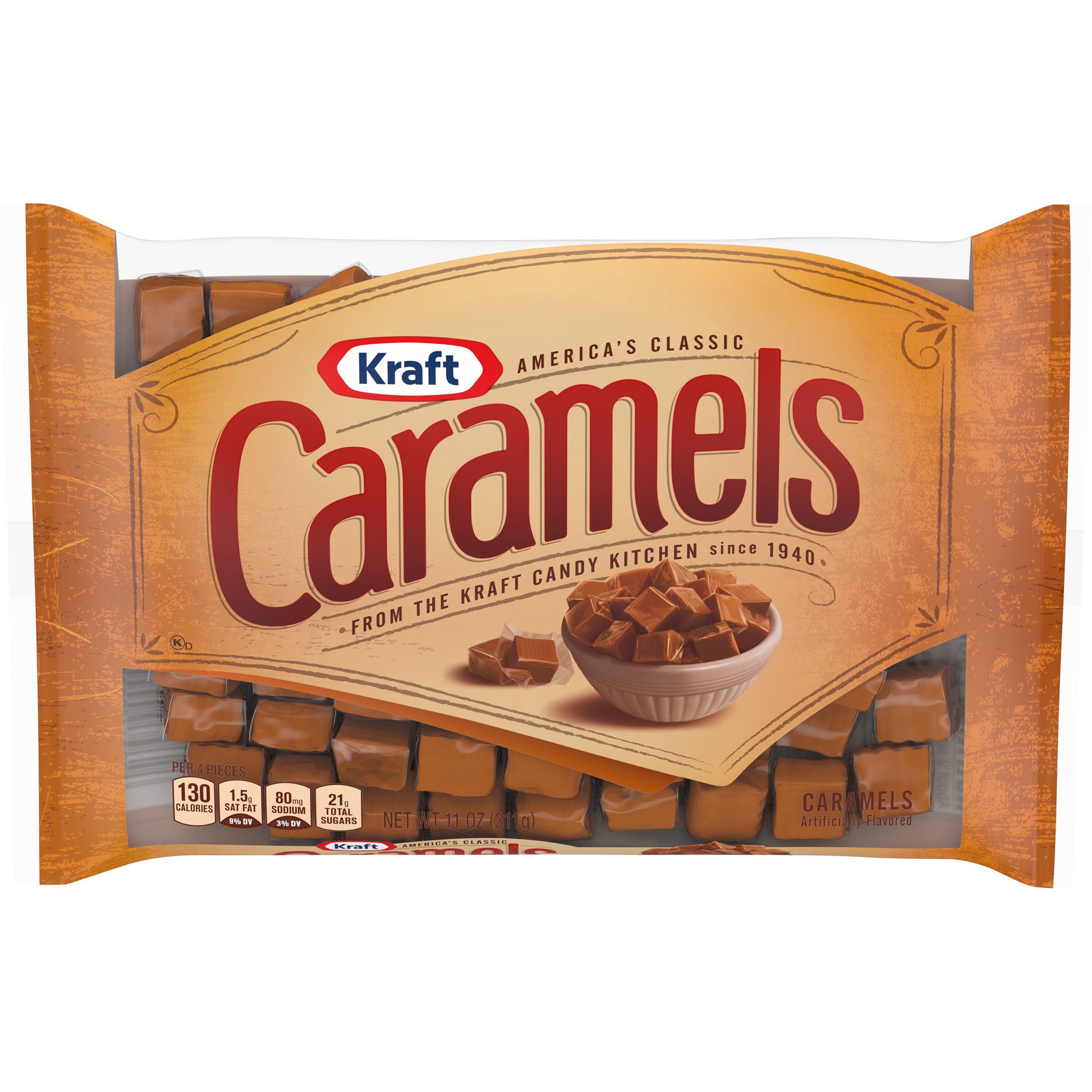 Kraft Baking Caramels - 11oz