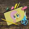 My Little Pony Fluttershy Face Makeup Cosmetic Bag Organizer Pouch - 2 of 4