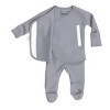 Bonsie Skin to Skin Babywear - Footie - Fog - 2 of 4