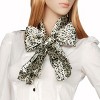 Slickblue Leopard Pattern Silk Scarf, Lightweight & Soft, Stylish Fashion Accessory – Available in 5 Colors & 2 Sizes - 3 of 4