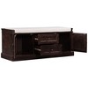 NicBex Storage Bench with Removable Cushion,Shoe Bench with 2 Drawers and 2 Cabinets for Living Room,Entryway - 4 of 4