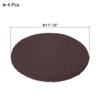 Unique Bargains Non-slip Round Bar Stool Seat Cushions Slipcovers 11"-16" 4 Pcs - 2 of 4