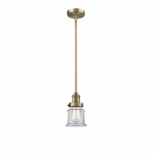 Canton - 1 Light Stem Hung Mini Pendant In Industrial Style-8.5 Inches Tall and 5.25 Inches Wide - 1 of 1