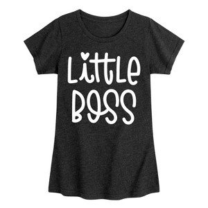 Girls' - Instant Message - Little Boss Fitted Short Sleeve Graphic T-Shirt - 1 of 4