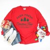 Simply Sage Market Women's Farm Fresh Christmas Tree Long Sleeve Garment Dyed Tee - 3 of 4