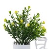 Unique Bargains Artificial Plants Tricycle Frosted Baby's Breath Plastic 5.31"x2.68"x7.48" 1 Pc - 4 of 4