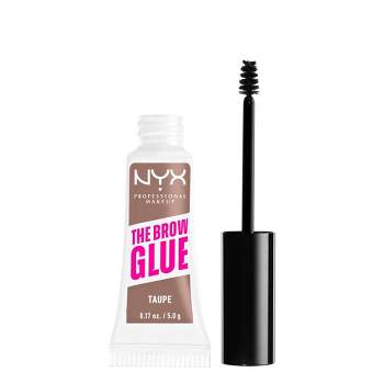 NYX Professional Makeup Brow Glue Eyebrow Gel - Taupe - 0.17 fl oz