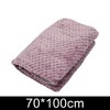 Unique Bargains Blanket Mesh Pineapple Pattern Coral Fleece Polyester 28"x39" - 2 of 4