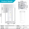 DAKAFUL Outdoor Wall Light Fixtures, Exterior Waterproof Lanterns - 2 of 4