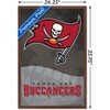 Trends International NFL Tampa Bay Buccaneers - Logo 20 Framed Wall Poster Prints - 3 of 4