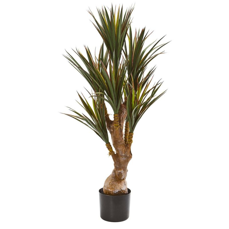 Nearly Natural 46-in Yucca Artificial Tree UV Resistant (Indoor/Outdoor), 1 of 6