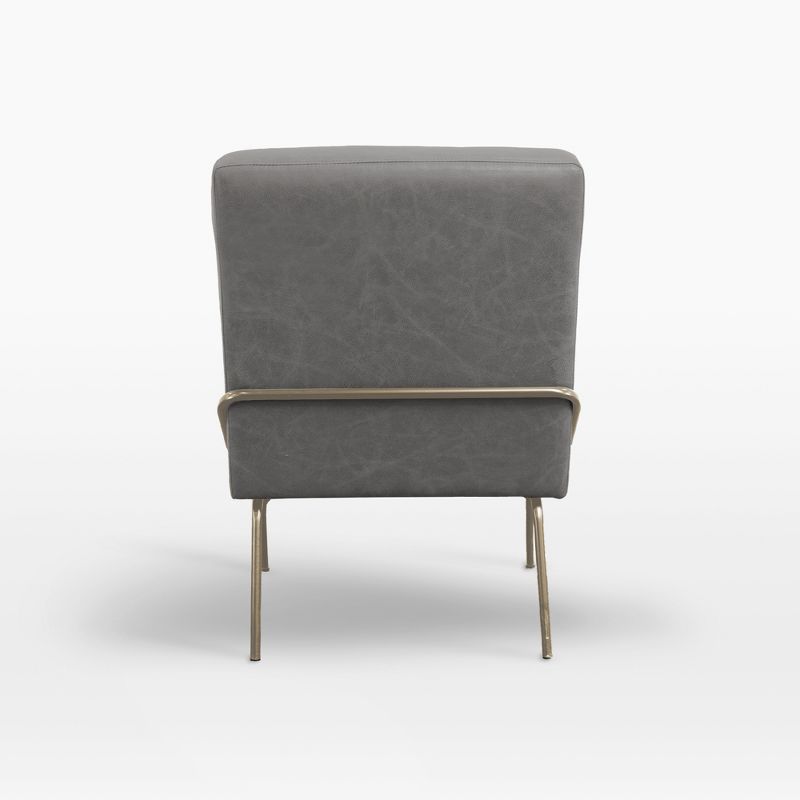 eLuxury Upholstered Tufted Accent Chair, 4 of 12