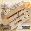 6-Drawer Rattan Dresser, Boho Modern Wood Chest with Metal Handles, Ample Storage, Durable & Safe, for Bedroom, Living Room & Entryway, Natural - 4 of 4