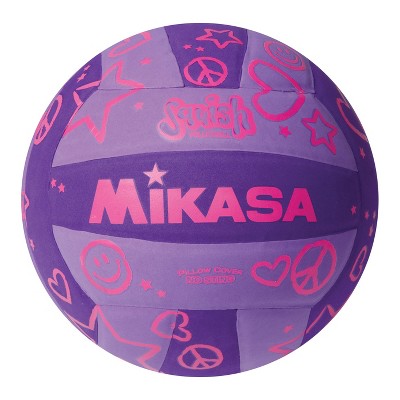 Mikasa Squish Volleyball, Purple, Round