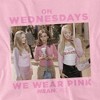Mean Girls Wednesdays We Wear Pink Adult T-Shirt Pink Medium - 2 of 4