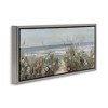 Stupell Industries Wildflower Coastline Beach Path Floating Frame Canvas Art - 2 of 4