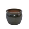 Wooakway 15" Dia Outdoor Indoor Ceramic Planter Pot Decorative Planter with Drainage Hole Patio Flower Pot - 3 of 4