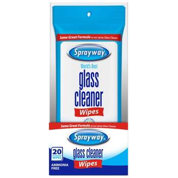 Sprayway Glass Cleaner Wipes - 20ct