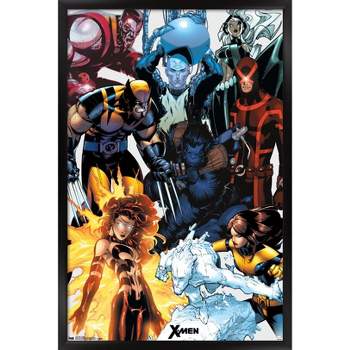Trends International Marvel Comics - The X-Men - Collage Framed Wall Poster Prints