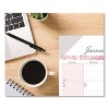 Recycled Monthly Desk Pad Calendar, Breast Cancer Awareness Artwork, 18.5 x 13, Black Binding/Corners,12-Month(Jan-Dec): 2026 - 2 of 4