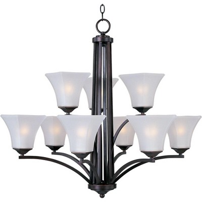 Maxim Lighting Aurora 9 - Light Chandelier in  Oil Rubbed Bronze