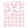 Hudson Baby Infant Girl Plush Blanket with Security Blanket, Pig, One Size - 4 of 4