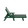 WestinTrends 3 Pieces Set Poly Adirondack Outdoor Chaise Lounges with Side Table - 4 of 4