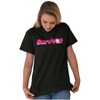Betty Boop Breast Cancer Survivor Womens Graphic T Shirt Tees Brisco Brands - 4 of 4