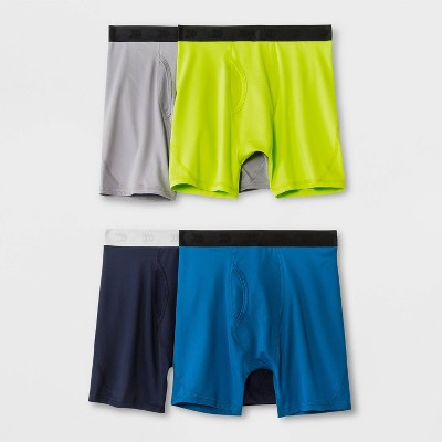 Boys 4pk Mesh Boxer Briefs All In Motion Colors May Vary S