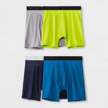 Boys' 4pk Mesh Boxer Briefs - All In Motion™ Colors May Vary 