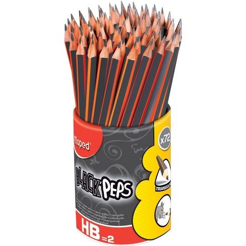 Maped Triangular Colored Pencils, 24 Per Pack, 6 Packs : Target