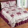 Collections Etc Hadley Floral Patchwork Reversible Lightweight Quilt - 2 of 2