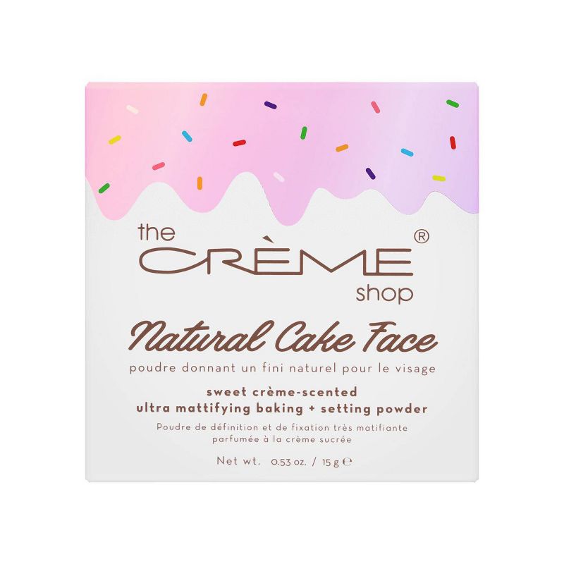 The Cr&#232;me Shop Face Setting Pressed Powder - Natural Cake - 0.53oz, 3 of 5