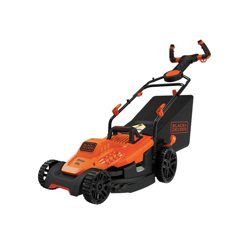 Black & Decker BEMW472ES 120V 10 Amp Brushed 15 in. Corded Lawn Mower with Pivot Control Handle, 1 of 16