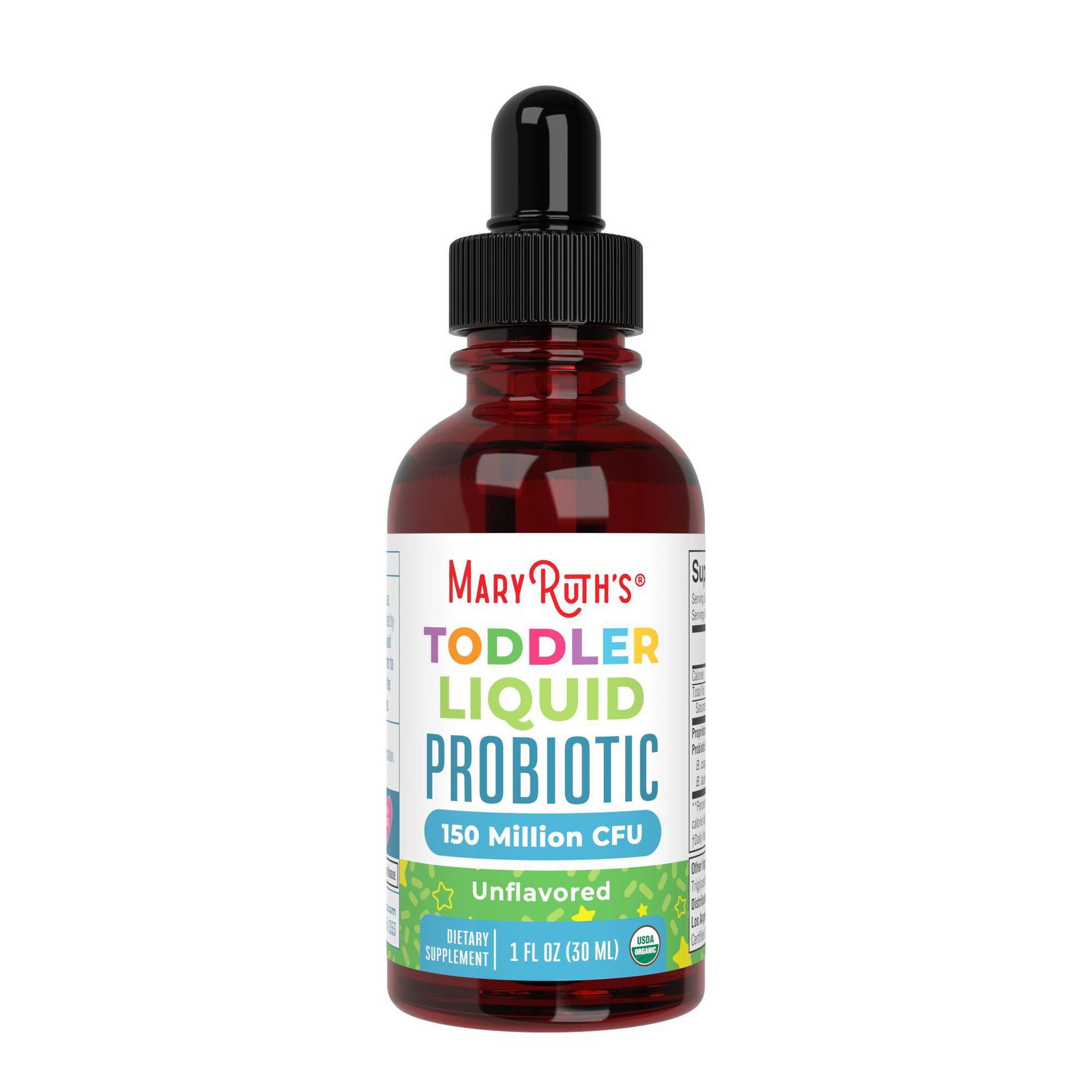 MaryRuth's Toddler Probiotic Liquid Drops Unflavored - 1 fl oz