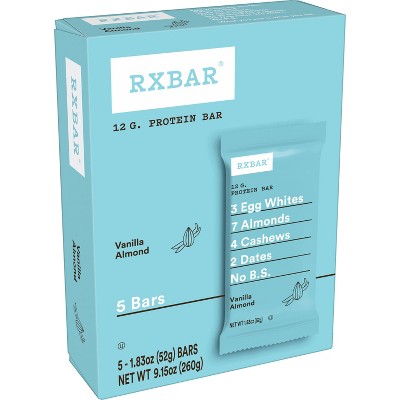 RXBAR Vanilla Almond Protein Bars - 5ct/9.15oz