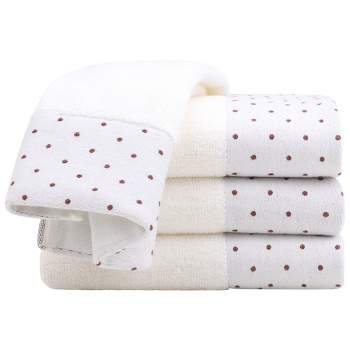 PiccoCasa Hand Towel Set Soft 100% Combed Cotton 600 GSM Luxury Towels Highly Absorbent for Bathroom Wash Bath Towel