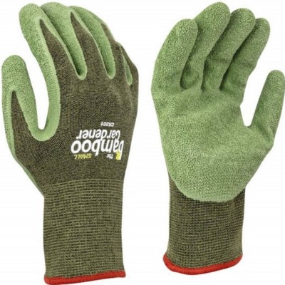 Bellingham Gloves Bamboo Gardener Rubber Palm Large - Thumbnail 2