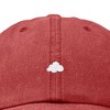 Dalix Lil Cloud Embroidered Cotton Cap Outdoor Dad Hat Womens - 2 of 4