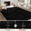 Plush Thick Shag Area Rug Large Soft Fluffy Faux Fur Carpet, Non-Slip Non-Shedding Fuzzy Rug for Living Room, Bedroom Nursery Decor - 2 of 4