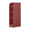 Unique Bargains Plastic Large Capacity 4 Compartments Makeup Brush Pencil Holder - 3 of 4