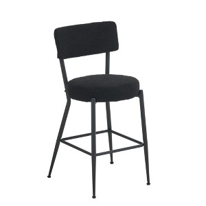 NicBex Set of 2 Bar Stools for Kitchen Island,Modern Counter Bar Stools with Metal base,Bar Chairs for Dining Rooms,Kitchens - 1 of 4
