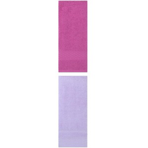REGALWOVEN Solid Textured Absorbent Soft Decorative Hand Towel Set 13" x 30"/14" x 30" 2 Pcs - 1 of 4
