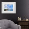 Trademark Fine Art - Beata Czyzowska Young  Blue Day Matted Framed Art - 2 of 4