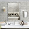 38.58 X 25.2 Inches Bathroom Mirror with LED Lights, Smart Mirror with Anti-Fog and Adjustable Brightness Function - 2 of 4
