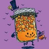 Girl's Design By Humans Halloween Jam By nickv47 T-Shirt - 2 of 3