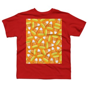 Boy's Design By Humans Halloween Candy Corn By NewburyBoutique T-Shirt - 1 of 3