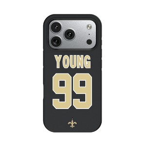 NFL New Orleans Saints Players Game Tactic Bump Cell Phone Case for Apple iPhone 17 Series - 1 of 4